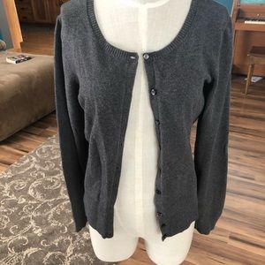 Charcoal cardigan